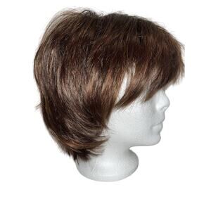 ARIA Wig by TRESSALLURE, Cherry wood Oil Basic Cool Comfort Cap Chic & Messy 5